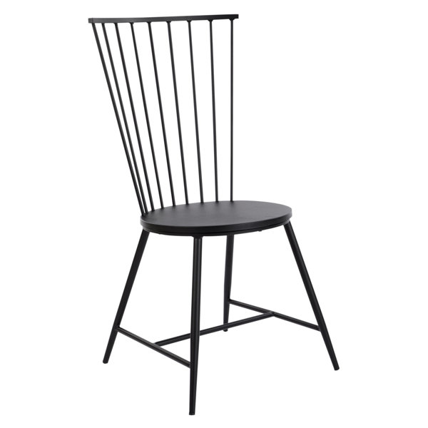 Black metal outlet windsor chairs